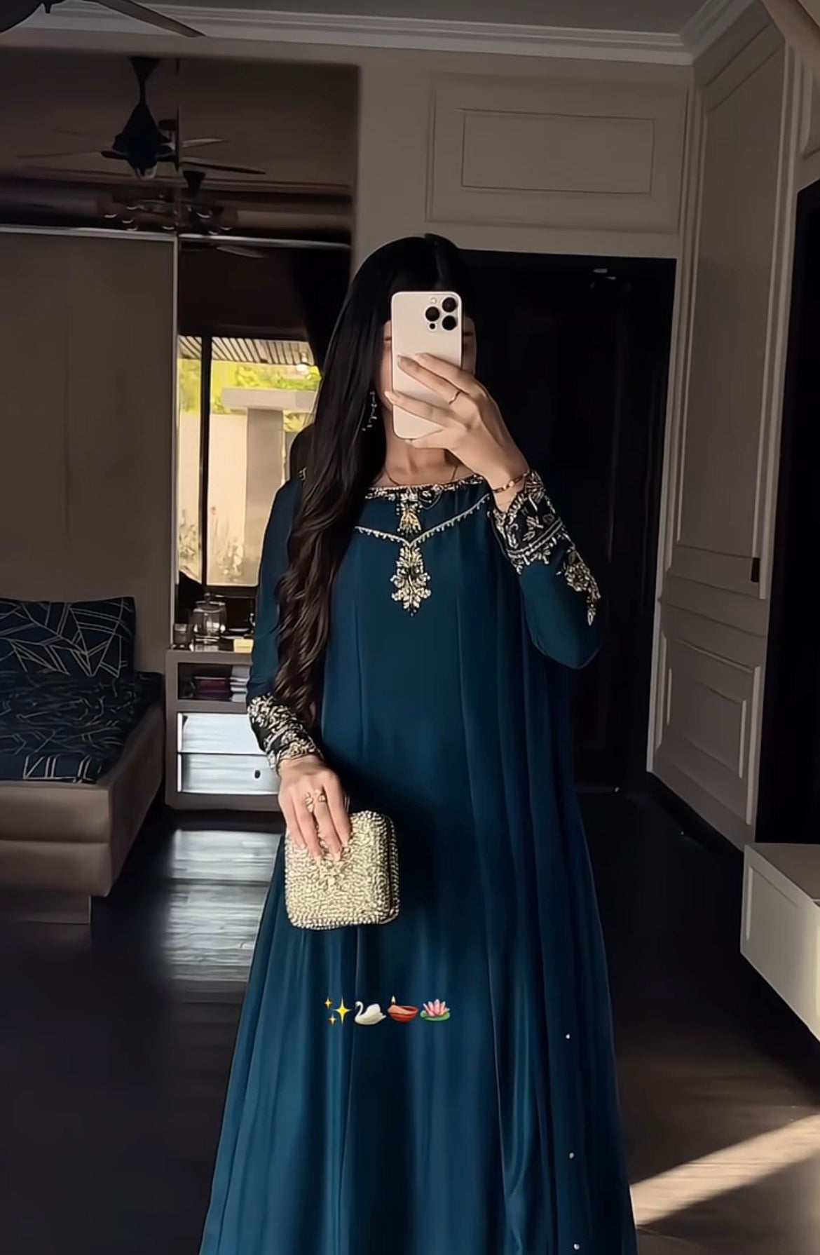 PEACOCK BLUE