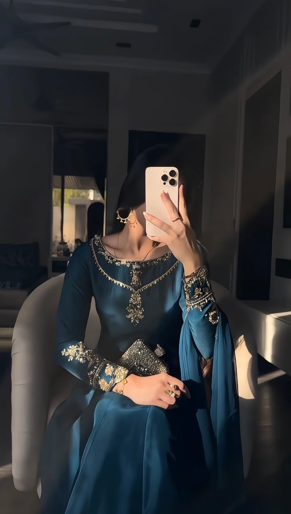 PEACOCK BLUE