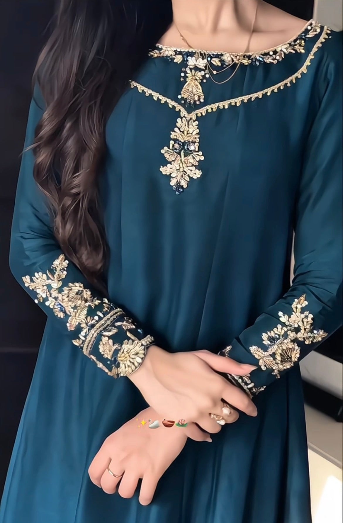 PEACOCK BLUE