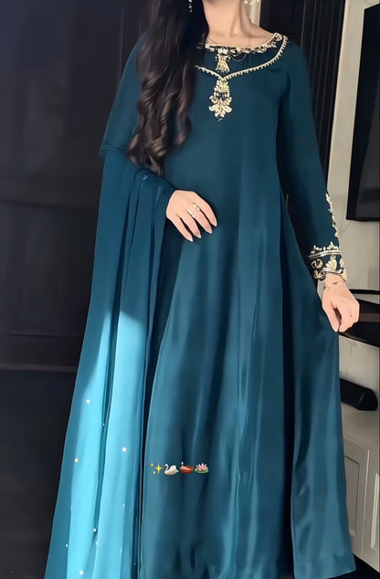 PEACOCK BLUE