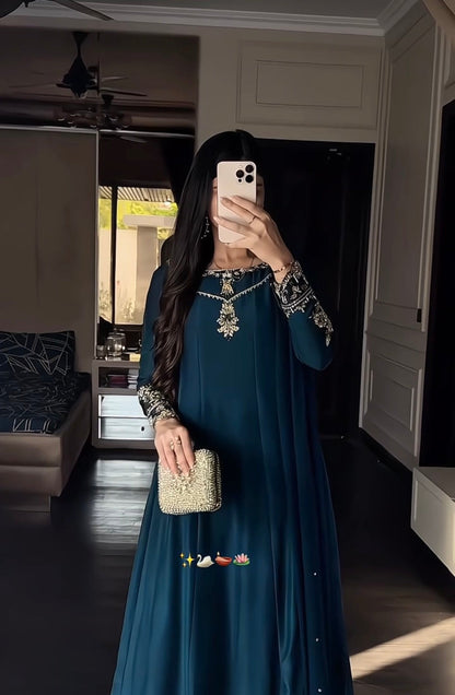PEACOCK BLUE