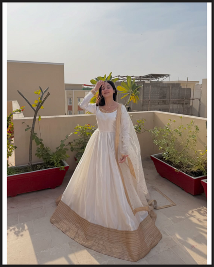 IVORY ANARKALI