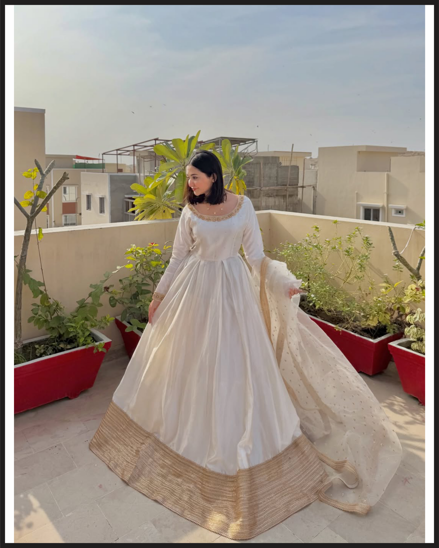 IVORY ANARKALI