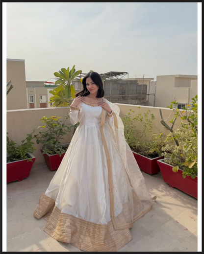 IVORY ANARKALI